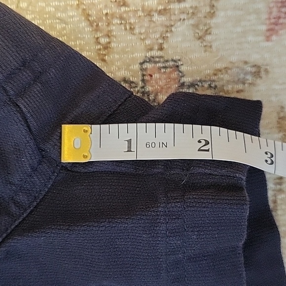 NY Classics Sports Cotton 2.5" Inseam 4 Pocket Navy Blue Shorts Size 8 - Picture 7 of 7